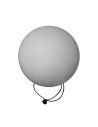  Step Into Design Lampa ogrodowa kula BALL L biała 60 cm ES-B060