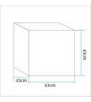 Lampy ogrodowe przenośne -  Step Into Design Lampa ogrodowa kostka CUBIC L LED RGBW 16 kolorów 43 cm ES-C4343 - product 4