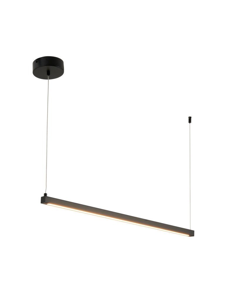 Step Into Design Lampa wisząca BEAM-80 LED czarna 80 cm ST-8960-L80 black Step Into Design Lampa wisząca BEAM-80 LED czarna 80 cm ST-8960-L80 black