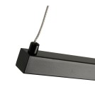 Step Into Design Lampa wisząca BEAM-80 LED czarna 80 cm ST-8960-L80 black Step Into Design Lampa wisząca BEAM-80 LED czarna 80 cm ST-8960-L80 black