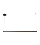 Lampy wiszące nad wyspę -  Step Into Design Lampa wisząca BEAM-120 LED czarna 120 cm ST-8960-L120 black - product 1