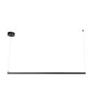 Lampy wiszące nad wyspę -  Step Into Design Lampa wisząca BEAM-120 LED czarna 120 cm ST-8960-L120 black - product 2