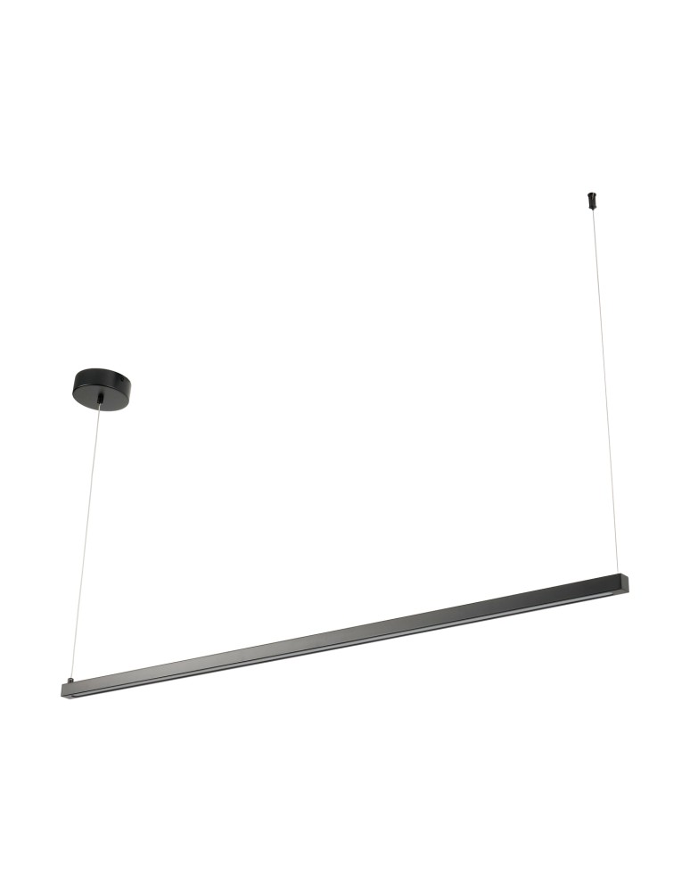 Step Into Design Lampa wisząca BEAM-120 LED czarna 120 cm ST-8960-L120 black