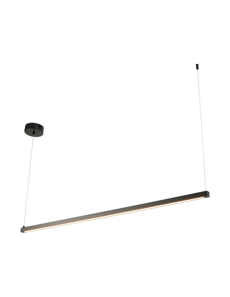 Step Into Design Lampa wisząca BEAM-120 LED czarna 120 cm ST-8960-L120 black