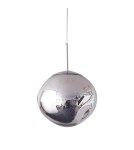 Step Into Design Lampa wisząca GLAM M srebrna 28 cm MP-1239-280 chrome Step Into Design Lampa wisząca GLAM M srebrna 28 cm MP-1239-280 chrome