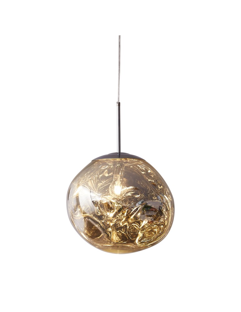 Step Into Design Lampa wisząca GLAM M srebrna 28 cm MP-1239-280 chrome Step Into Design Lampa wisząca GLAM M srebrna 28 cm MP-1239-280 chrome