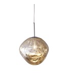 Step Into Design Lampa wisząca GLAM M srebrna 28 cm MP-1239-280 chrome Step Into Design Lampa wisząca GLAM M srebrna 28 cm MP-1239-280 chrome