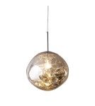 Step Into Design Lampa wisząca GLAM M srebrna 28 cm MP-1239-280 chrome Step Into Design Lampa wisząca GLAM M srebrna 28 cm MP-1239-280 chrome