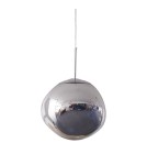 Step Into Design Lampa wisząca GLAM M srebrna 28 cm MP-1239-280 chrome Step Into Design Lampa wisząca GLAM M srebrna 28 cm MP-1239-280 chrome