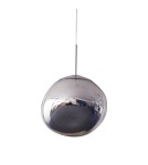 Step Into Design Lampa wisząca GLAM M srebrna 28 cm MP-1239-280 chrome Step Into Design Lampa wisząca GLAM M srebrna 28 cm MP-1239-280 chrome