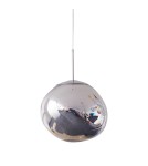 Step Into Design Lampa wisząca GLAM M srebrna 28 cm MP-1239-280 chrome Step Into Design Lampa wisząca GLAM M srebrna 28 cm MP-1239-280 chrome
