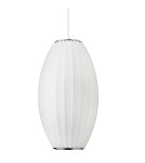 Step Into Design Lampa wisząca SILK BARREL biała 60 cm ST-2335-30 Step Into Design Lampa wisząca SILK BARREL biała 60 cm ST-2335-30