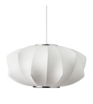 Step Into Design Lampa wisząca SILK V-shape biała 45 cm ST-2331-45 Step Into Design Lampa wisząca SILK V-shape biała 45 cm ST-2331-45