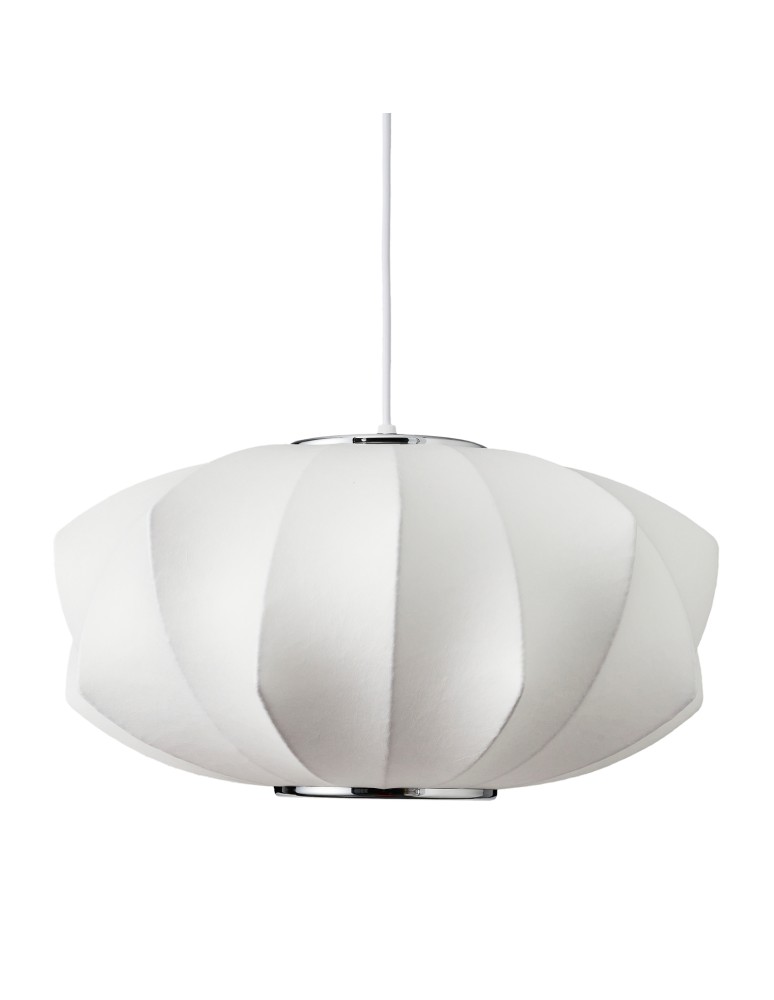 Step Into Design Lampa wisząca SILK V-shape biała 45 cm ST-2331-45 Step Into Design Lampa wisząca SILK V-shape biała 45 cm ST-2331-45