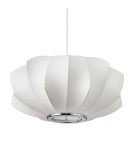 Step Into Design Lampa wisząca SILK V-shape biała 45 cm ST-2331-45 Step Into Design Lampa wisząca SILK V-shape biała 45 cm ST-2331-45