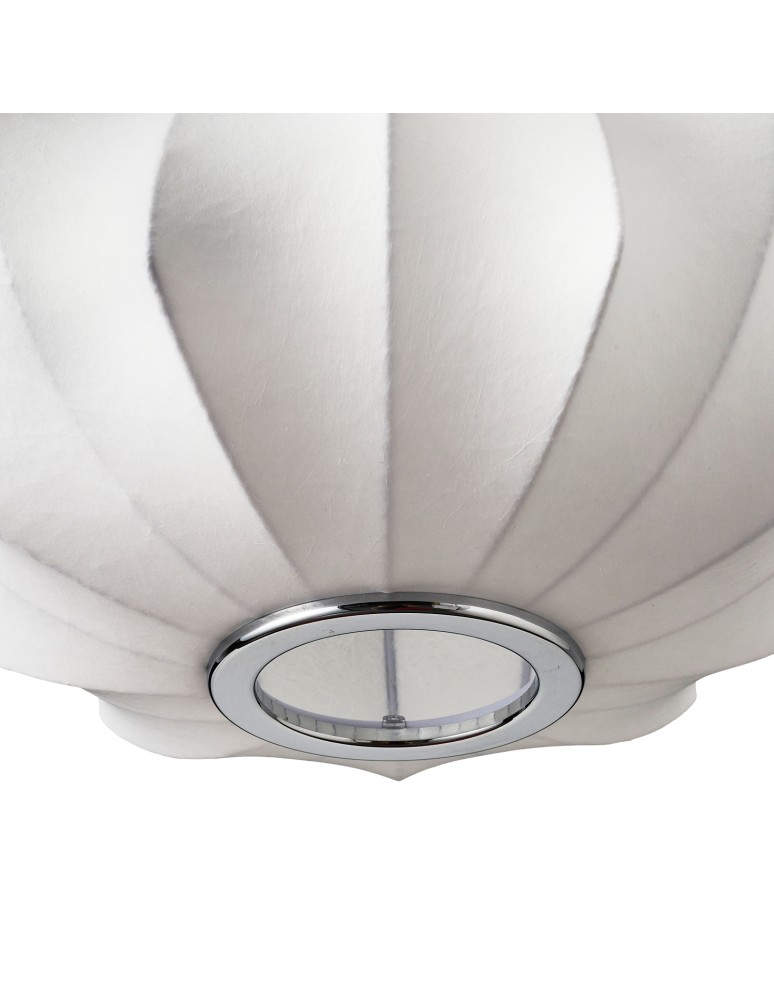 Step Into Design Lampa wisząca SILK V-shape biała 45 cm ST-2331-45 Step Into Design Lampa wisząca SILK V-shape biała 45 cm ST-2331-45
