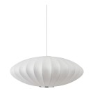 Step Into Design Lampa wisząca SILK FLAT biała 50 cm ST-2328-50 Step Into Design Lampa wisząca SILK FLAT biała 50 cm ST-2328-50
