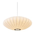 Step Into Design Lampa wisząca SILK FLAT biała 50 cm ST-2328-50 Step Into Design Lampa wisząca SILK FLAT biała 50 cm ST-2328-50