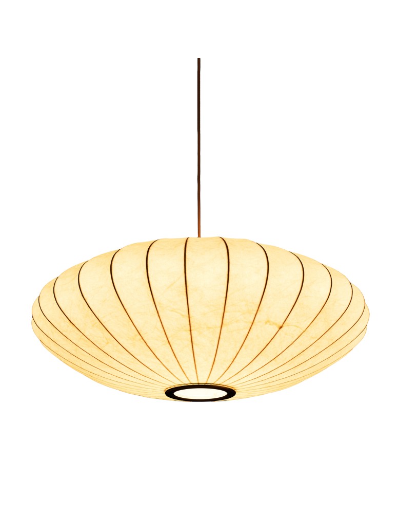 Step Into Design Lampa wisząca SILK FLAT biała 50 cm ST-2328-50 Step Into Design Lampa wisząca SILK FLAT biała 50 cm ST-2328-50