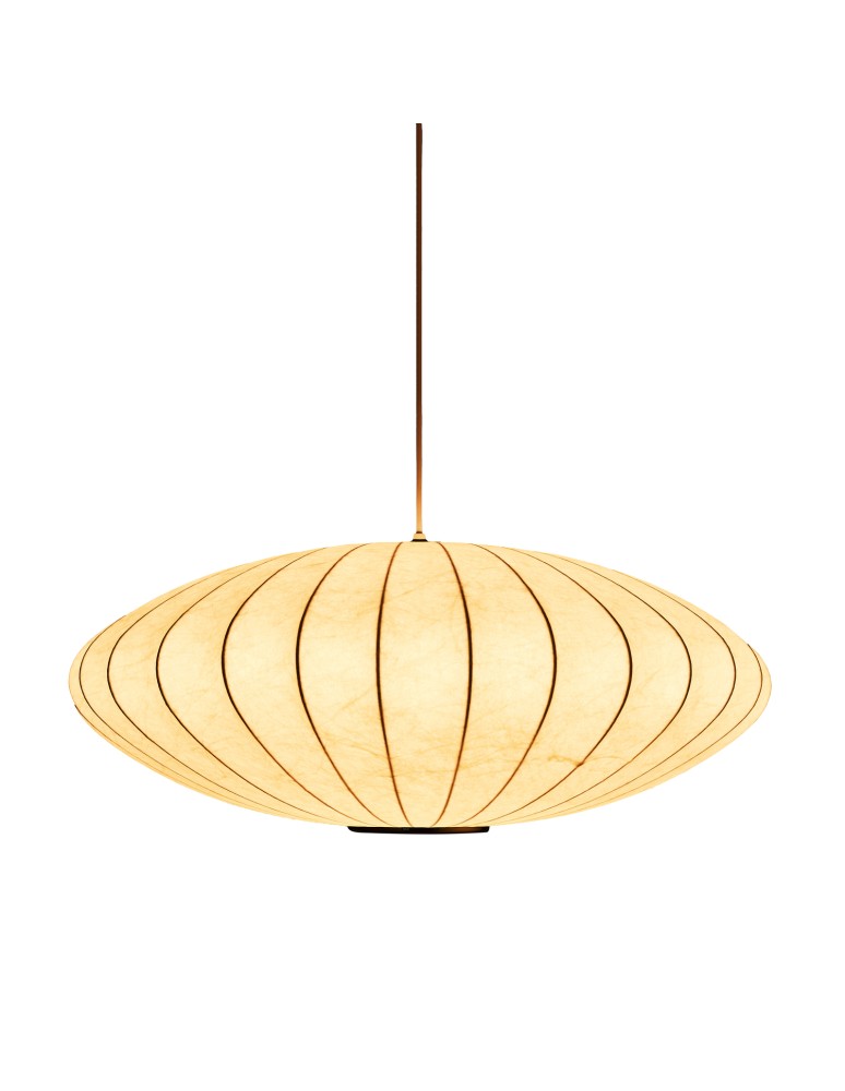 Step Into Design Lampa wisząca SILK FLAT biała 50 cm ST-2328-50 Step Into Design Lampa wisząca SILK FLAT biała 50 cm ST-2328-50