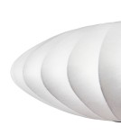 Step Into Design Lampa wisząca SILK FLAT biała 50 cm ST-2328-50 Step Into Design Lampa wisząca SILK FLAT biała 50 cm ST-2328-50