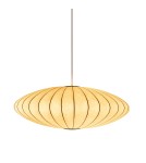 Step Into Design Lampa wisząca SILK FLAT biała 50 cm ST-2328-50 Step Into Design Lampa wisząca SILK FLAT biała 50 cm ST-2328-50