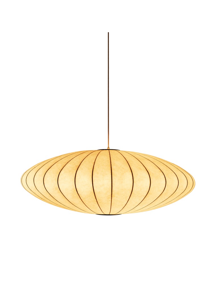 Step Into Design Lampa wisząca SILK FLAT biała 50 cm ST-2328-50 Step Into Design Lampa wisząca SILK FLAT biała 50 cm ST-2328-50