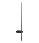Kinkiety designerskie - Nowodvorski SABER LED M  Ścienna Kinkiet obrazowe Max moc 11W LED 3000K Czarny 10312 - product 1