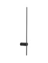 Nowodvorski SABER LED M  Ścienna Kinkiet obrazowe Max moc 11W LED 3000K Czarny 10312