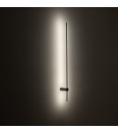 Kinkiety designerskie - Nowodvorski SABER LED L  Ścienna Kinkiet obrazowe Max moc 16W LED 3000K Czarny 10314 - product 2