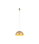 Lampy wiszące złote - Nowodvorski HEMISPHERE SUPER S  Sufitowa Wisząca Max moc 12W only LED GX53 Satynowy złoty 10616 - product 2