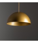 Lampy wiszące złote - Nowodvorski HEMISPHERE SUPER S  Sufitowa Wisząca Max moc 12W only LED GX53 Satynowy złoty 10616 - product 5