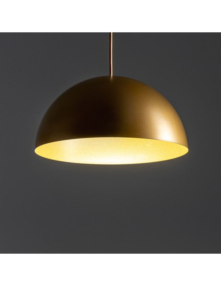 Nowodvorski HEMISPHERE SUPER S  Sufitowa Wisząca Max moc 12W only LED GX53 Satynowy złoty 10616