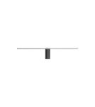 Kinkiety nad lustro - Nowodvorski SPIN LED S  Ścienna Kinkiet obrazowe Max moc 10W LED 4000K Czarny 10620 - product 4