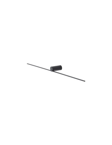 Nowodvorski SPIN LED M  Ścienna Kinkiet obrazowe Max moc 14W LED 4000K Czarny 10621 - produkt 2