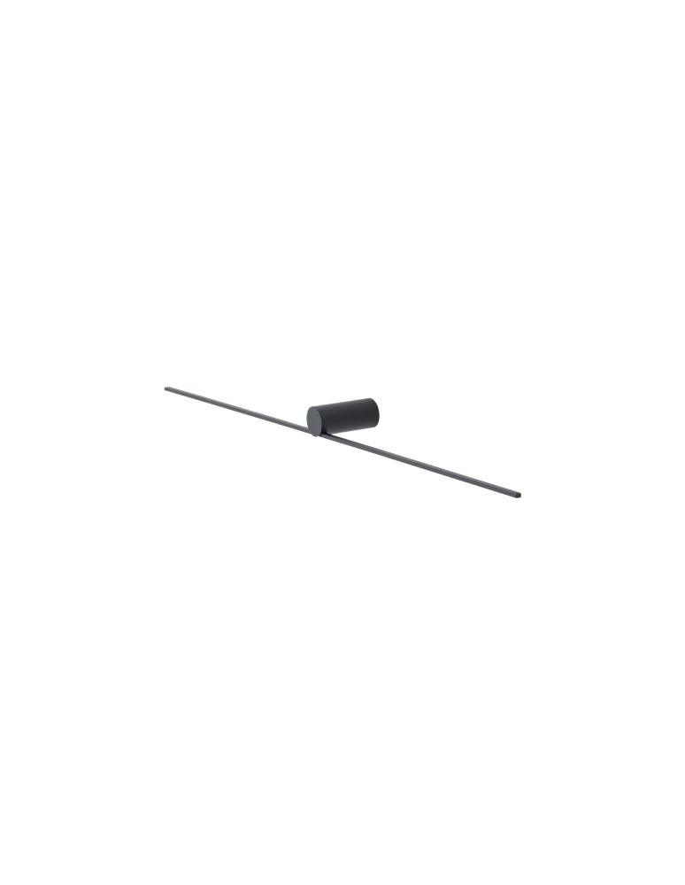 Nowodvorski SPIN LED M  Ścienna Kinkiet obrazowe Max moc 14W LED 4000K Czarny 10621