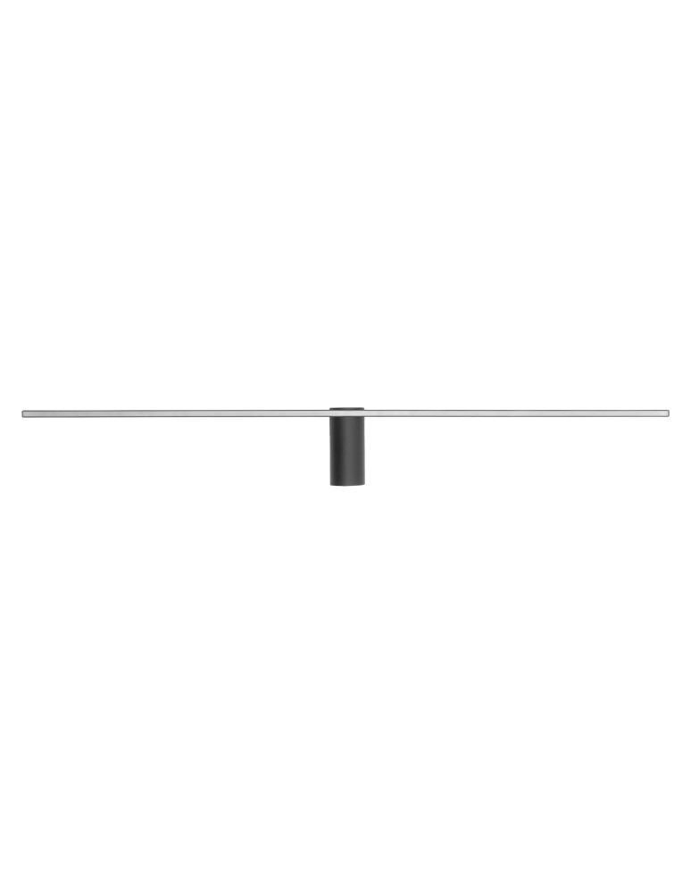 Nowodvorski SPIN LED M  Ścienna Kinkiet obrazowe Max moc 14W LED 4000K Czarny 10621