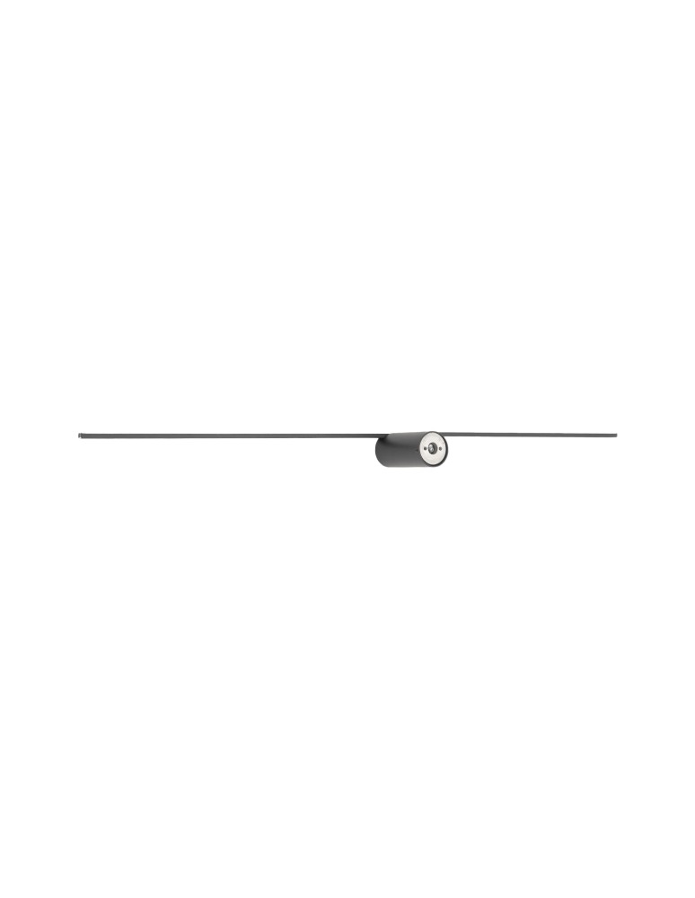 Nowodvorski SPIN LED M  Ścienna Kinkiet obrazowe Max moc 14W LED 4000K Czarny 10621
