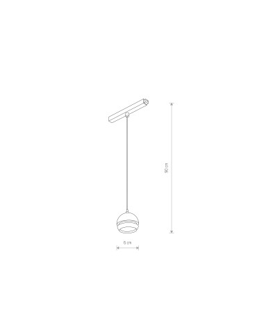 Nowodvorski LVM SLOT LED 5W 4000K System konfigurowalny LVM Track System Lampa LED Max moc 5W LED 4000K Czarny 10653 - produkt 2