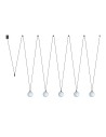 Nowodvorski SLING V  Sufitowa Wisząca Max moc 12W only LED G9 Czarny 10355