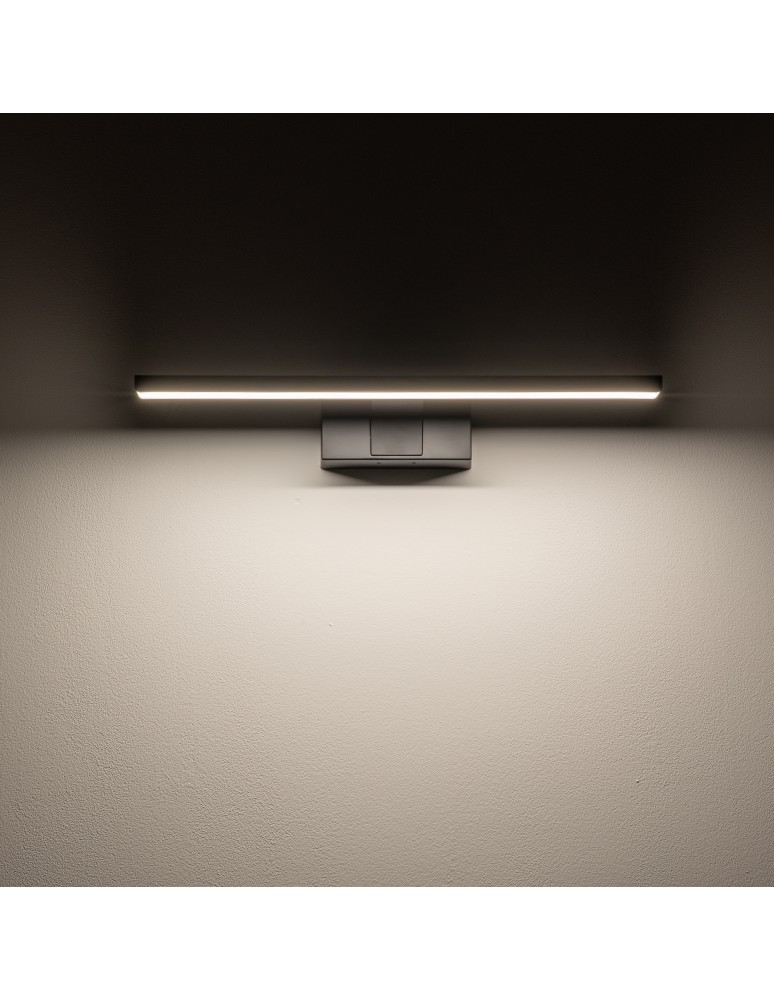 Nowodvorski CEZANNE LED S Ścienna Kinkiet obrazowe Max moc 8W LED 3000K Czarny 10668 Nowodvorski CEZANNE LED S Ścienna Kinkiet obrazowe Max moc 8W LED 3000K Czarny 10668