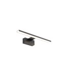 Nowodvorski CEZANNE LED S Ścienna Kinkiet obrazowe Max moc 8W LED 3000K Czarny 10668 Nowodvorski CEZANNE LED S Ścienna Kinkiet obrazowe Max moc 8W LED 3000K Czarny 10668