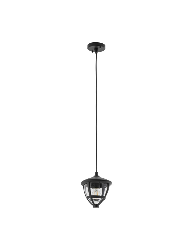 Nowodvorski AMELIA BL CG Zewnętrzna  Sufitowa Wisząca Max moc 10W only LED E27 Czarny 10496 Nowodvorski AMELIA BL CG Zewnętrzna  Sufitowa Wisząca Max moc 10W only LED E27 Czarny 10496
