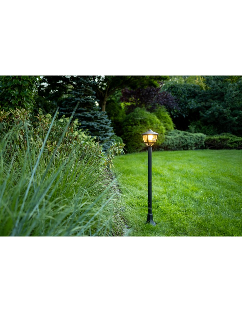 Nowodvorski AMELIA Zewnętrzna  Słupek Max moc 10W only LED E27 Czarny 10497
