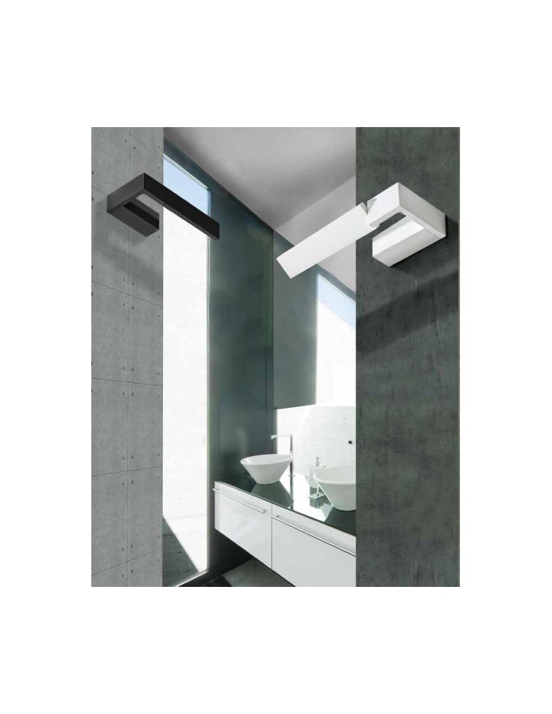 Azzardo DALEN BLACK 4000K 1xLED Ścienna Czarny IP44 AZ2961