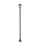 Lampy zewnętrzne latarnie - Nowodvorski ANA Zewnętrzna  Słupek Max moc 10W only LED E27 Czarny 10502 - product 1