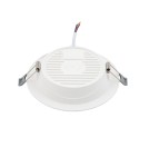 Lampy wpuszczane z kloszem okrągłe - Nowodvorski MYKONOS LED 10W  Spot Podtynkowa Max moc 10W LED 3000K Biały 10537 - product 5