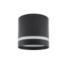 Oprawy sufitowe okrągłe - Nowodvorski CRES  Spot Natynkowa Max moc 12W only LED GX53 Czarny 10480 - product 1