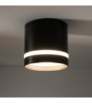 Oprawy sufitowe okrągłe - Nowodvorski CRES  Spot Natynkowa Max moc 12W only LED GX53 Czarny 10480 - product 2
