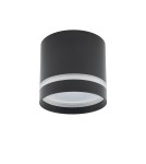 Oprawy sufitowe okrągłe - Nowodvorski CRES  Spot Natynkowa Max moc 12W only LED GX53 Czarny 10480 - product 3